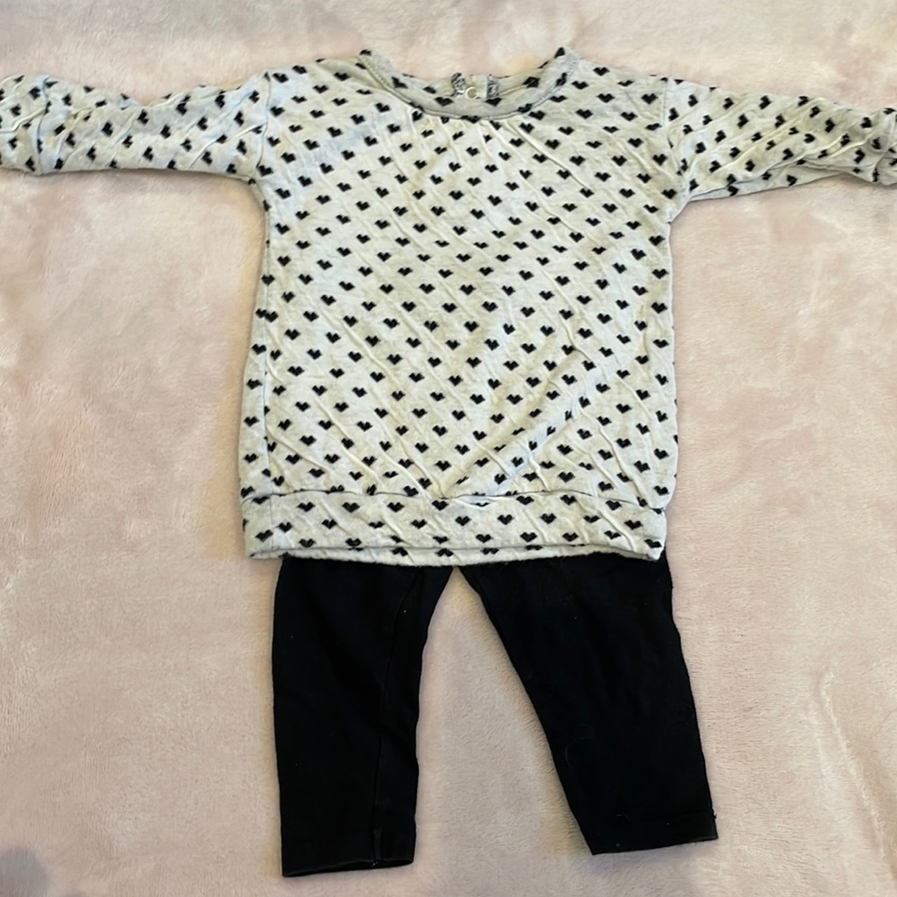 Nordstrom newborn sweater and leggings set